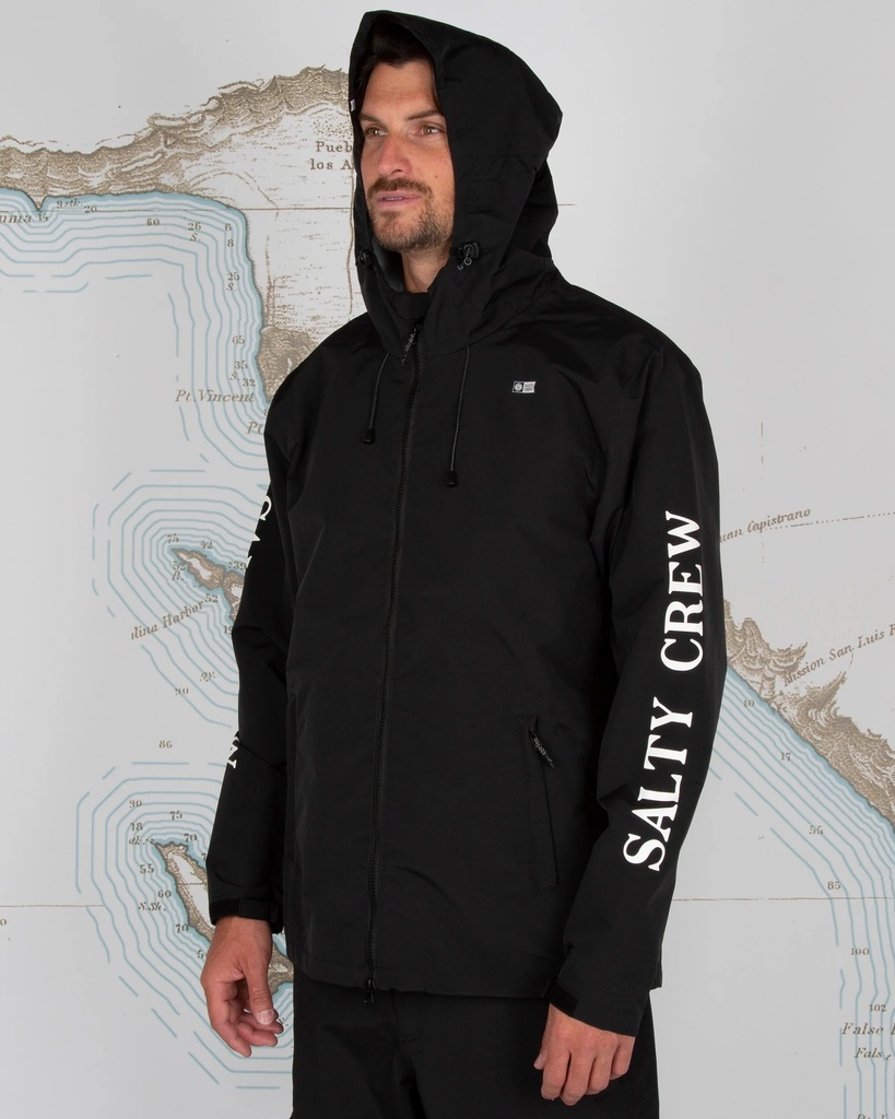 COUPE-VENT SALTY CREW PINNACLE JACKET - NOIR