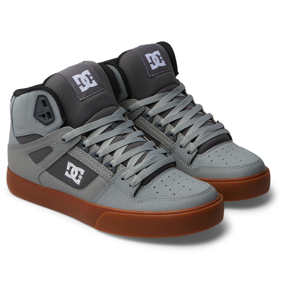 SOULIER DC PURE HIGH TOP - GREY/GUM