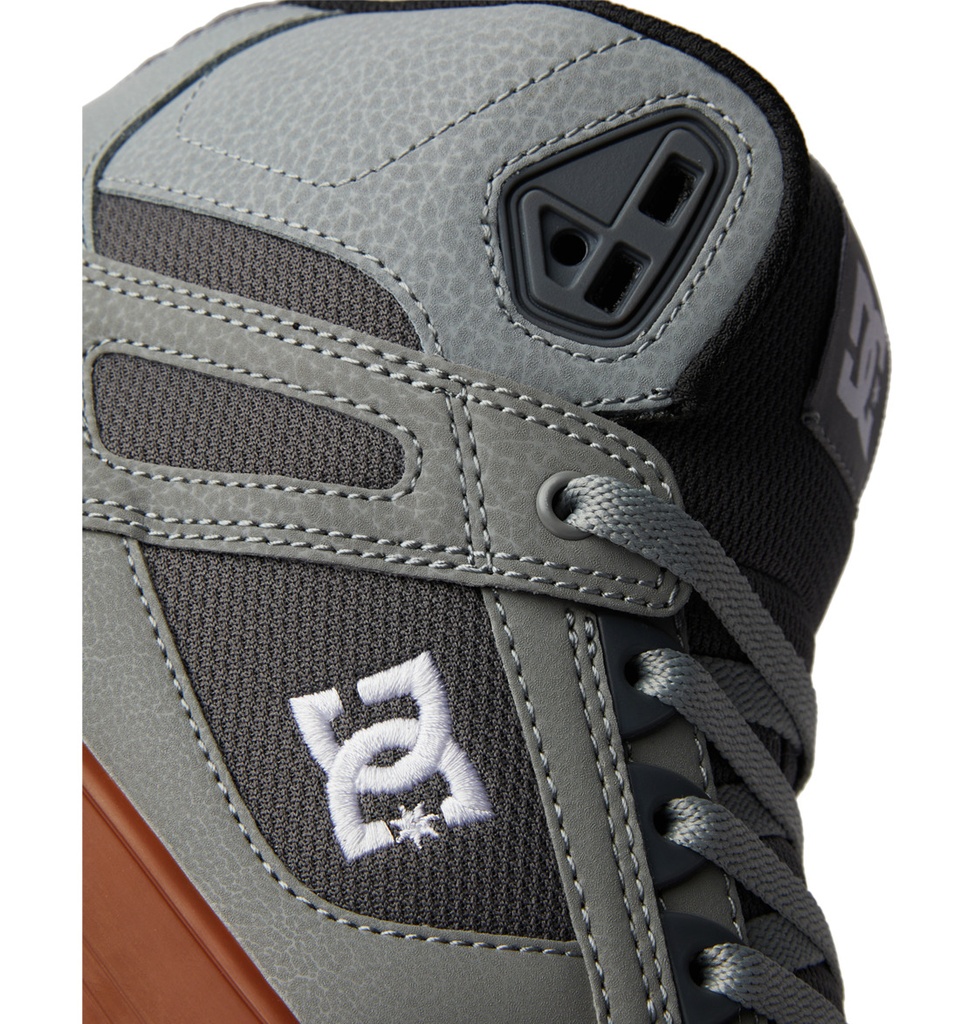 SOULIER DC PURE HIGH TOP - GREY/GUM