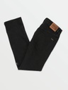JEANS VOLCOM SOLVER DENIM - BLACK OUT (BKO)