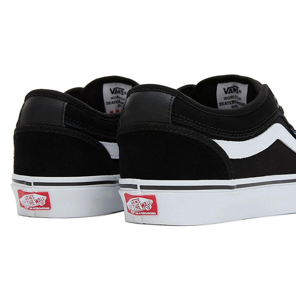 SOULIER VANS CHUKKA LOW SIDESTRIPE - NOIR/BLANC 