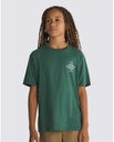 T-SHIRT VANS JUNIOR BAKER SHORT SLEEVE TEE KNIT - DEEP TEAL