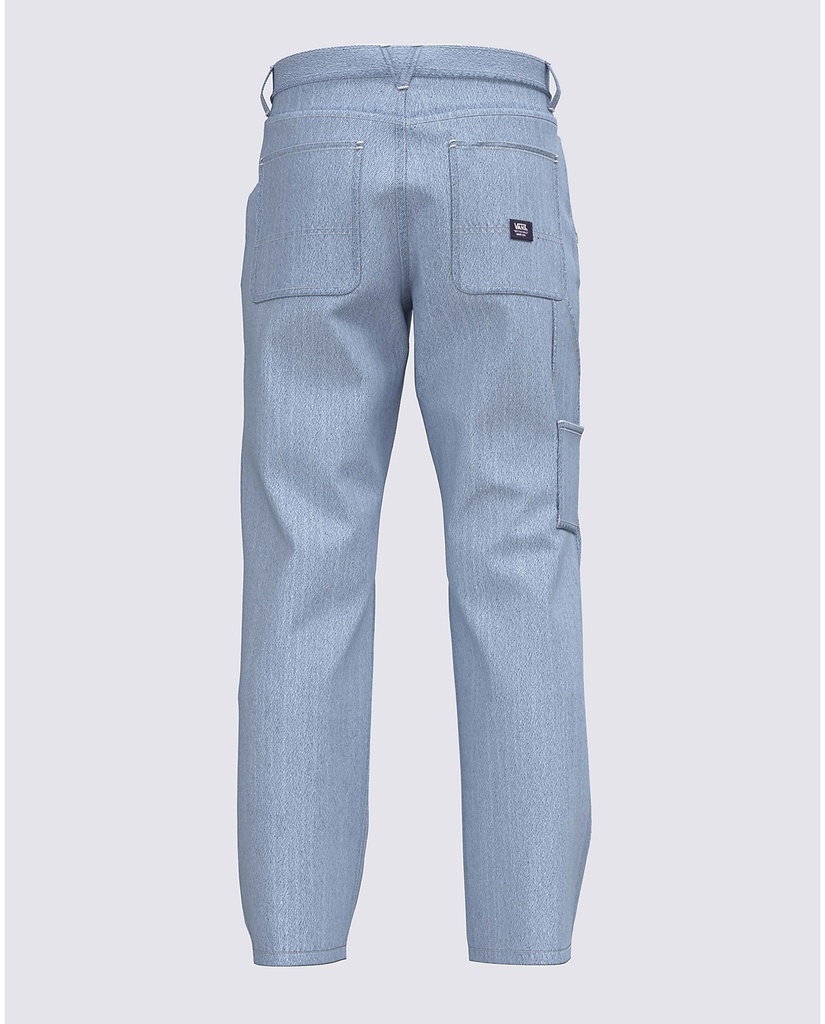 JEANS DRILL CHORE CARPENTER DENIM PANT ENFANT - BLUE ICE