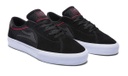 SOULIER LAKAI FLACO II X CHOCOLATE - NOIR/ROUGE/SUEDE