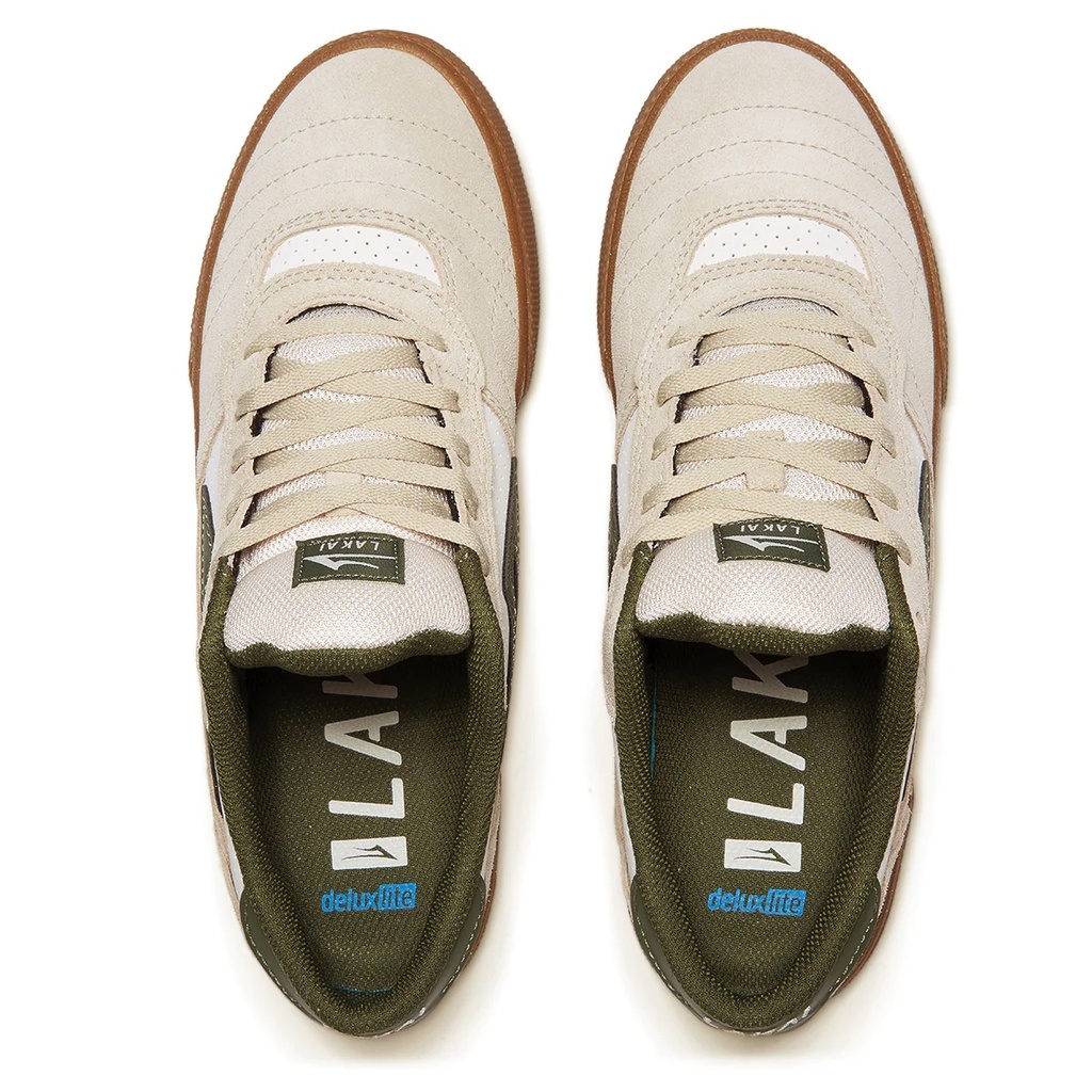 SOULIER LAKAI CAMBRIDGE - CREAM/SUEDE