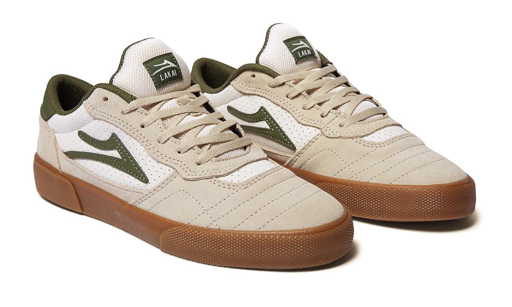 SOULIER LAKAI CAMBRIDGE - CREAM/SUEDE