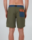 BOARDSHORT SALTY CREW CLUBHOUSE - OLIVE