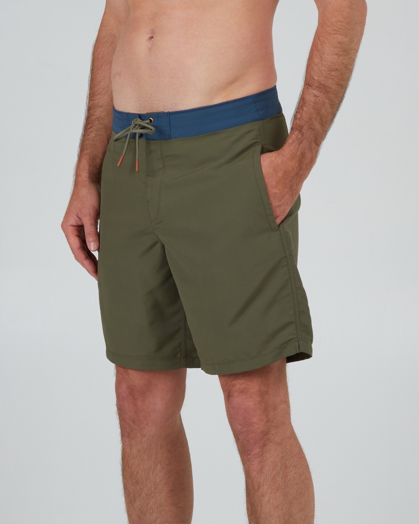 BOARDSHORT SALTY CREW CLUBHOUSE - OLIVE