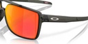 LUNETTE OAKLEY CASTEL MATTE GREY SMOKE W/ PRIZM RUBY