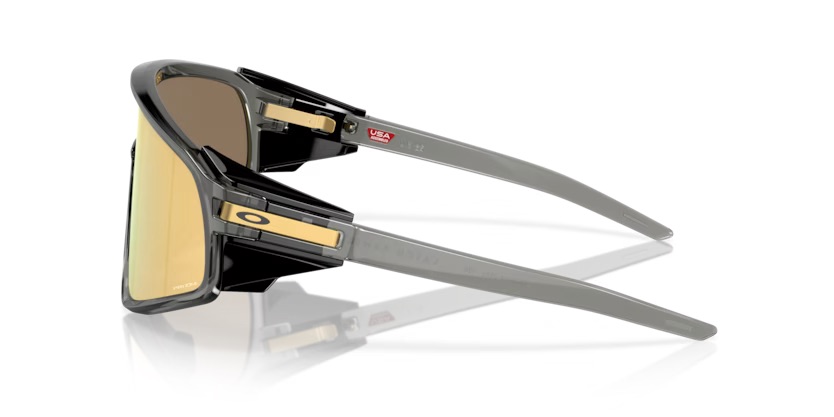 LUNETTE OAKLEY LATCH PANEL GREY SMOKE W/ PRIZM 24K