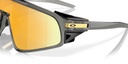 LUNETTE OAKLEY LATCH PANEL GREY SMOKE W/ PRIZM 24K
