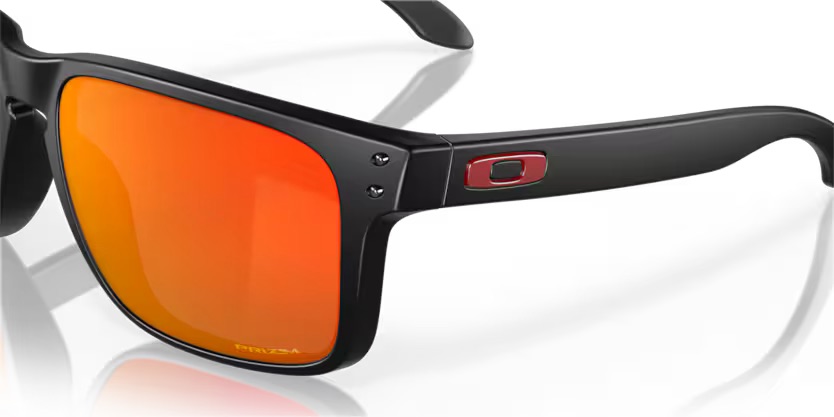 LUNETTE OAKLEY HOLBROOK XL MATTE BLACK W/ PRIZM RUBY