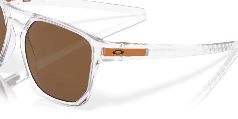 LUNETTE OAKLEY LATCH BETA MATTE CLEAR W/ PRIZM BRONZE