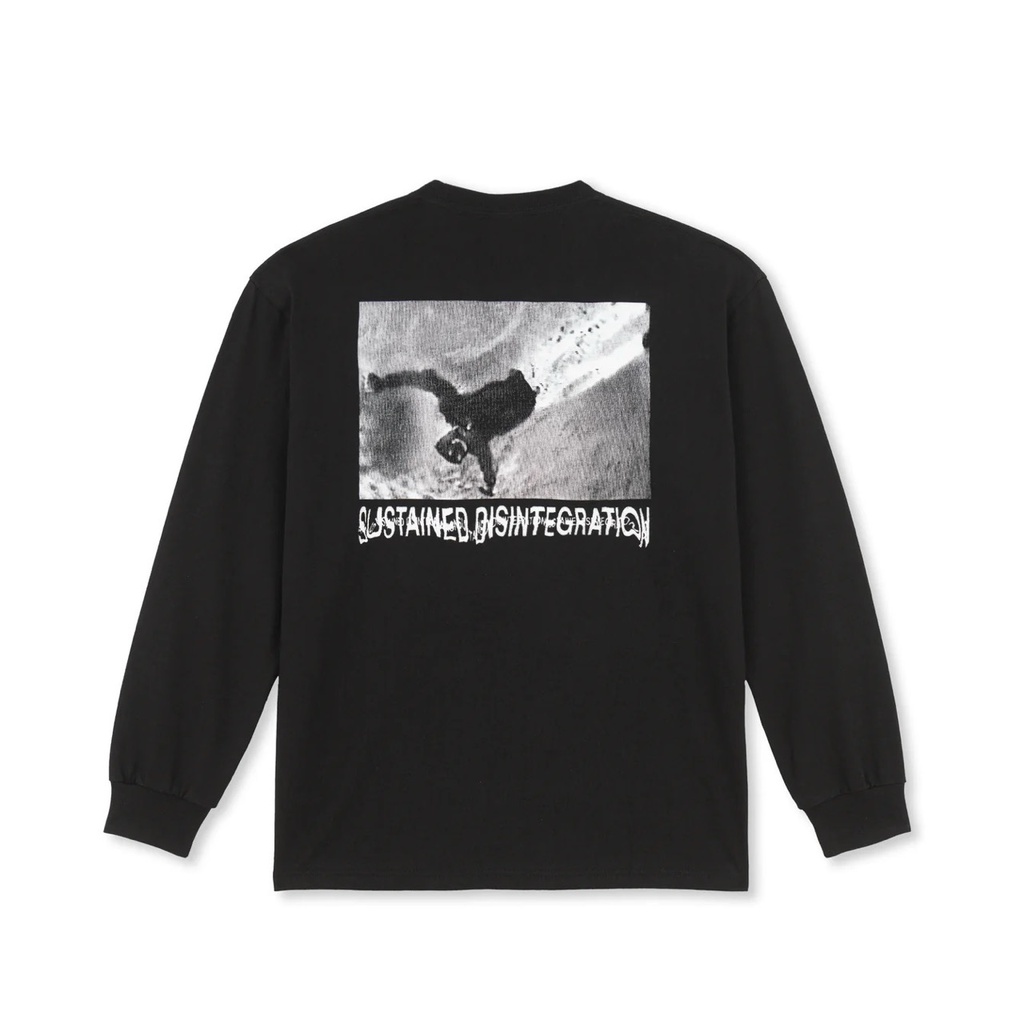 LONG SLEEVE POLAR SUSTAINED DISINTEGRATION - BLACK
