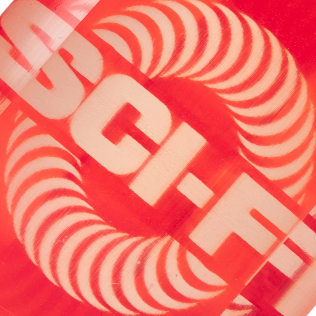 ROUE SPITFIRE 58MM 90D SCI-FI - CLEAR/RED
