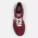 SOULIER NEW BALANCE NUMERIC 272 - BURGUNDY/WHITE