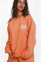 CREWNECK NOTICE THE RECKLESS CANYON ROAD MATCHING SET - ORANGE