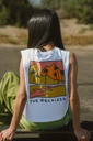 CAMISOLE NOTICE THE RECKLESS CASTAWAY - BLANC