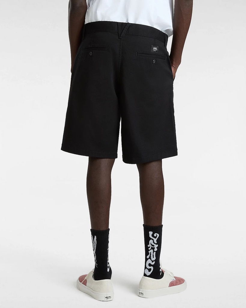 SHORT VANS AUTHENTIC CHINO RELAXED - NOIR