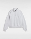 COTON OUATÉ VANS ELEVATED DOUBLE KNIT MOCK NECK POUR FEMME - WHITE HEATHER