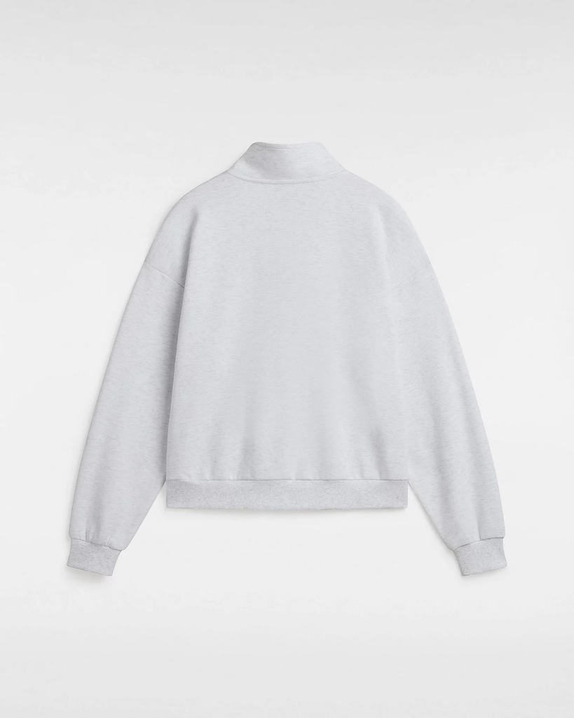 COTON OUATÉ VANS ELEVATED DOUBLE KNIT MOCK NECK POUR FEMME - WHITE HEATHER