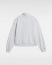 COTON OUATÉ VANS ELEVATED DOUBLE KNIT MOCK NECK POUR FEMME - WHITE HEATHER