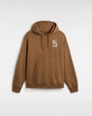 COTON OUATÉ VANS VD BOX PULLOVER HOODIE - BRUN