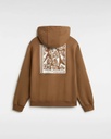 COTON OUATÉ VANS VD BOX PULLOVER HOODIE - BRUN