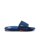 SANDALE REEF FANNING SLIDE - NAVY/GUM
