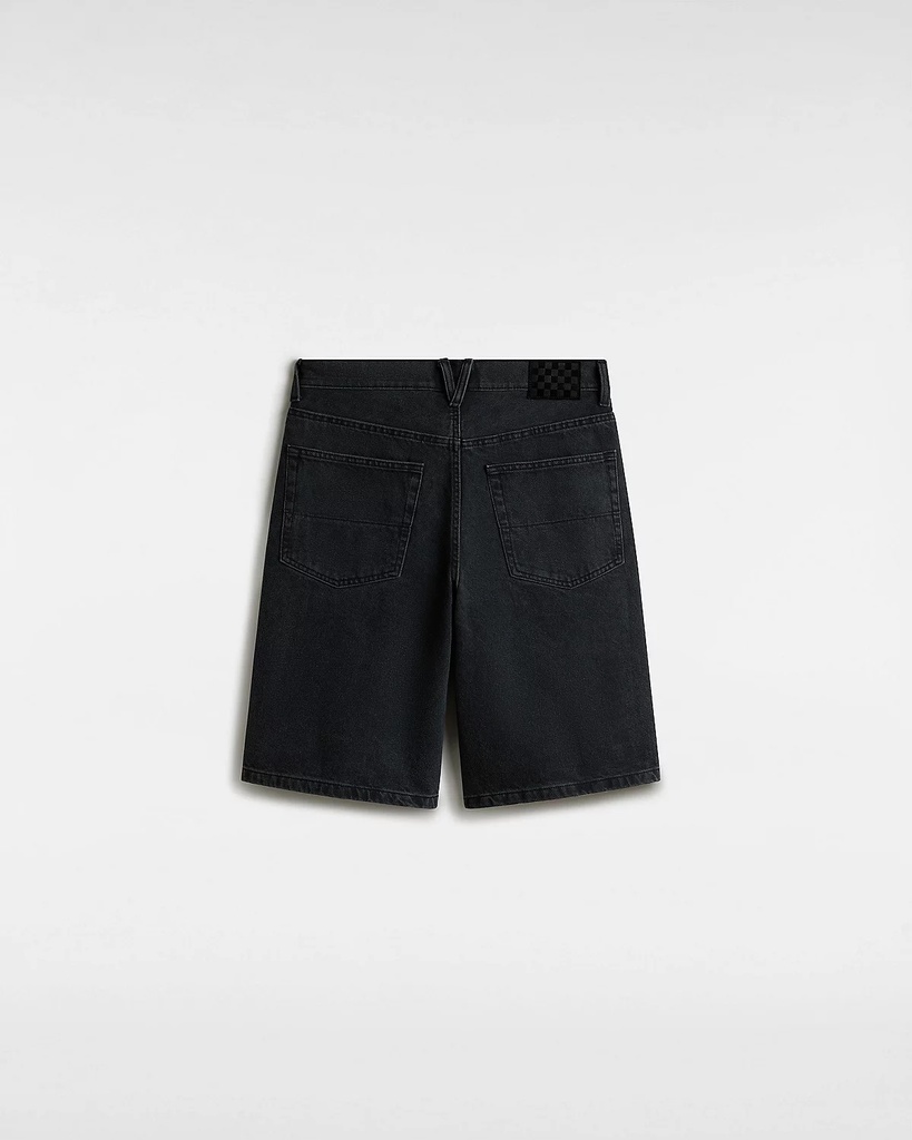 SHORT VANS CHECK-5 BAGGY DENIM - WASHED BLACK
