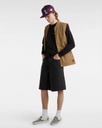 SHORT VANS CHECK-5 BAGGY DENIM - WASHED BLACK