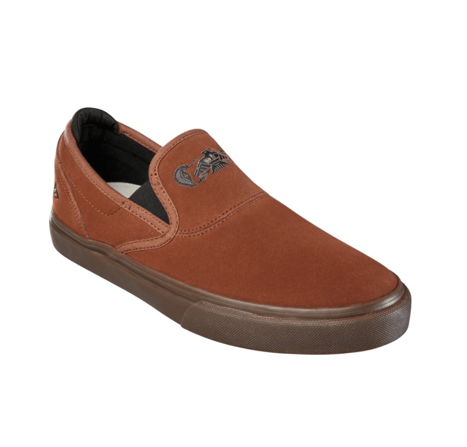 SOULIER EMERICA WINO G6 SLIP-ON - NOIR/NOIR