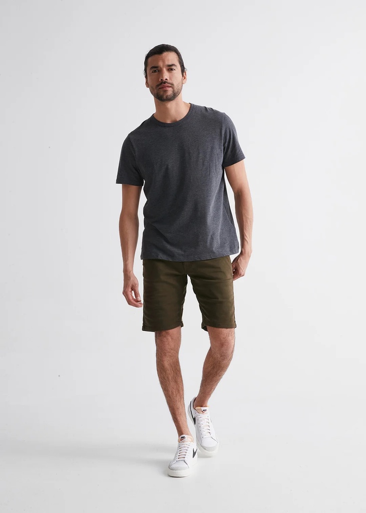 SHORT DUER NO SWEAT - ARMY GREEN