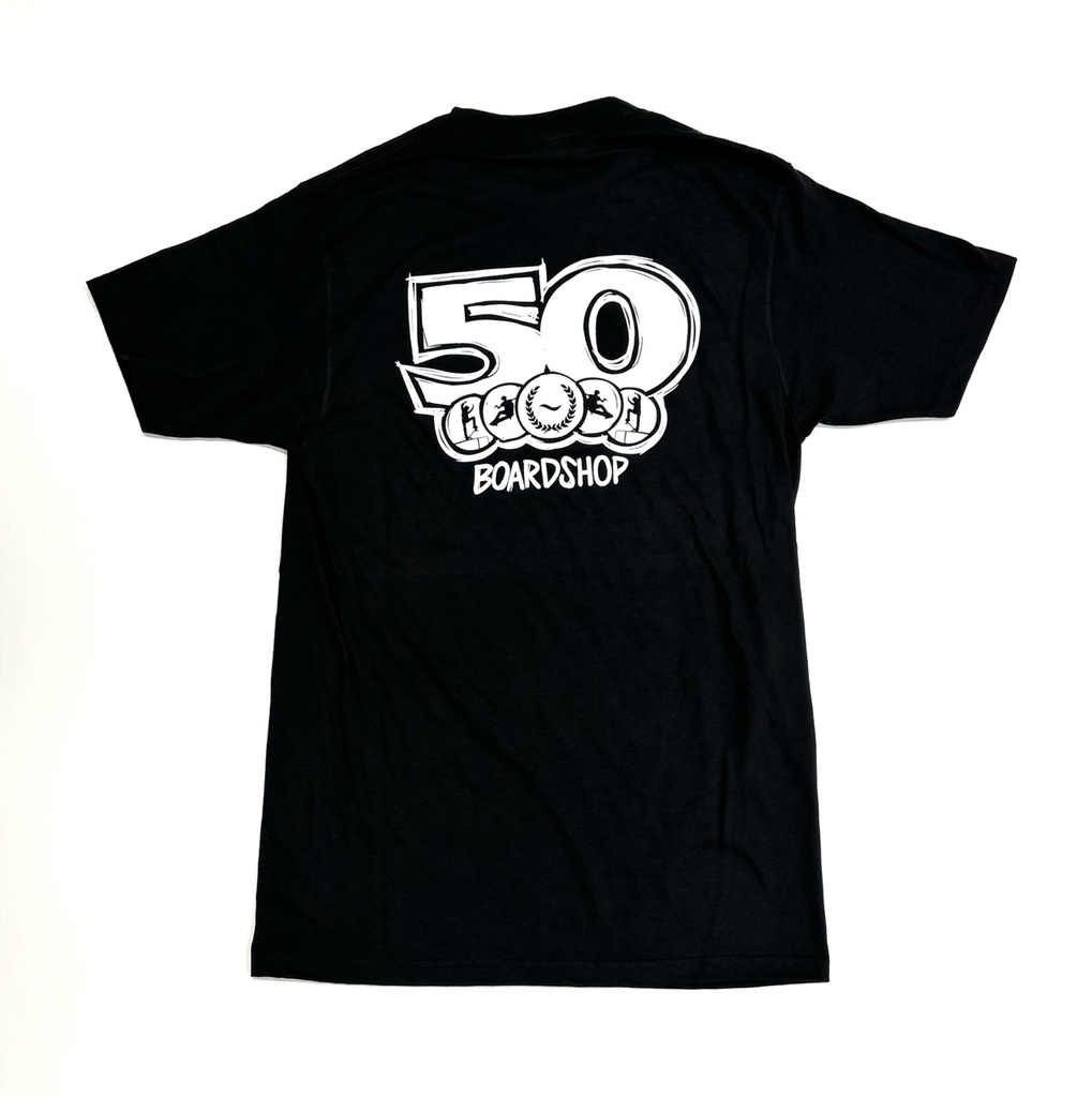 T-Shirt 5-0 Sketchy - Noir