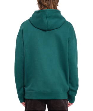 COTON OUATÉ VOLCOM STONE PULL OVER FLEECE - EVERGREEN