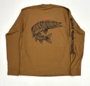 Long Sleeve 5-0 Muskie - Brun