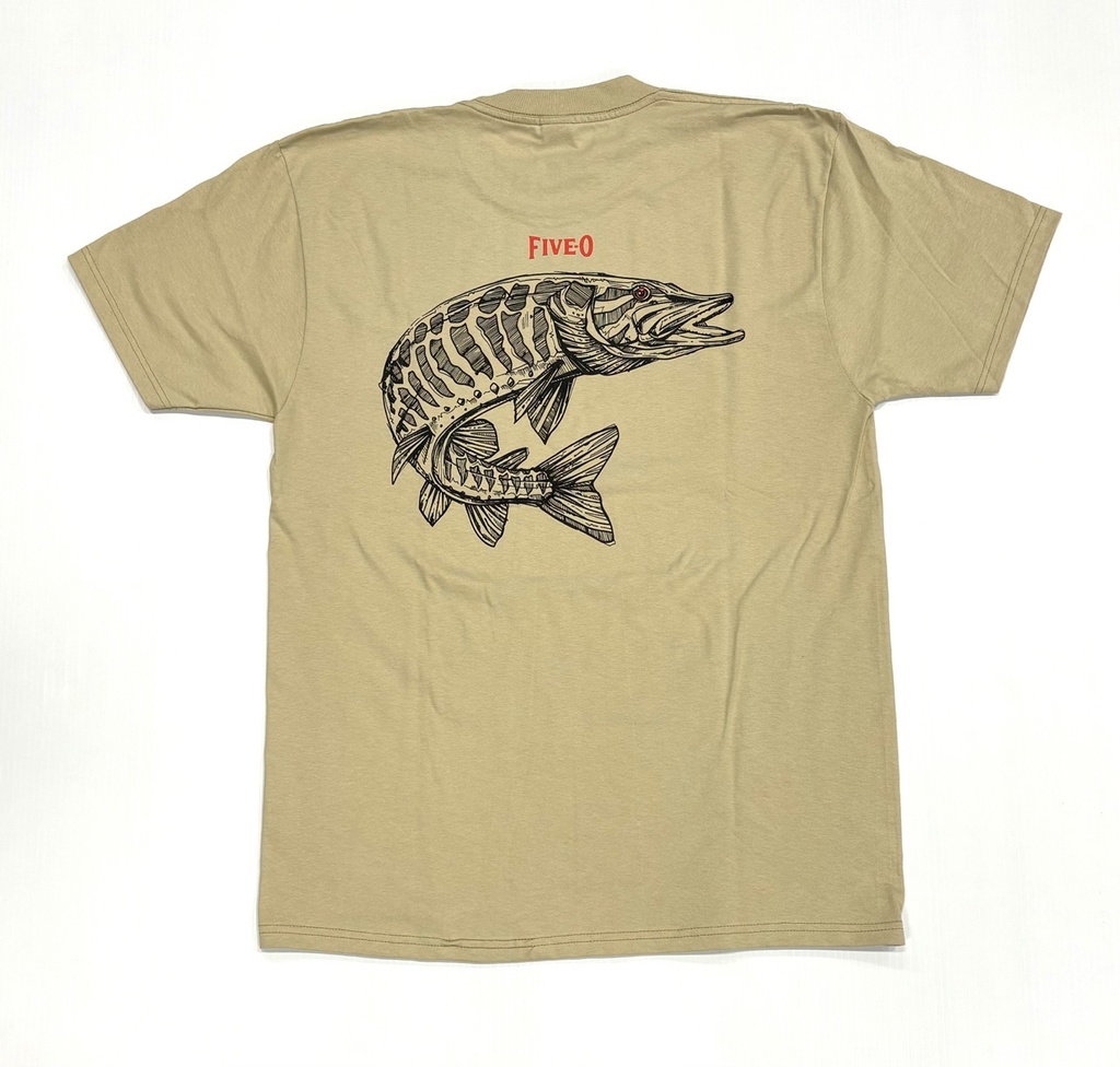 T-Shirt 5-0 Muskie - Bleu