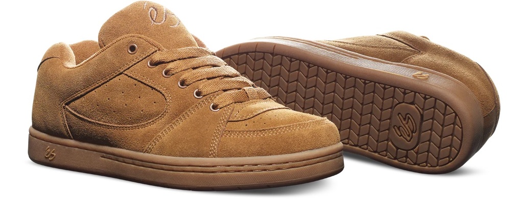 SOULIER ÉS ACCEL OG - BRUN/GUM