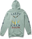 COTON OUATÉ SALTY CREW TAILED FLEECE - MACKEREL