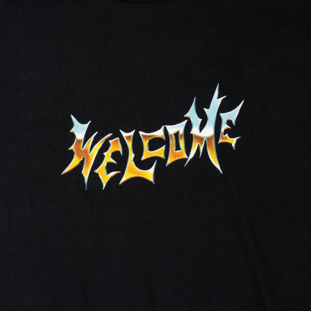 T-SHIRT WELCOME CHROME VAMP - BLACK/DESERT