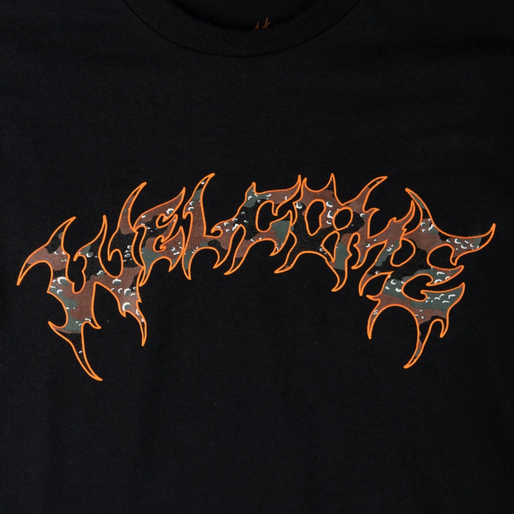 T-SHIRT WELCOME BARB FILL - BLACK/CAMO 