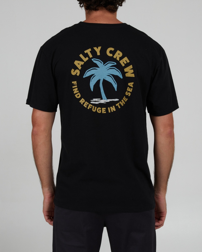 T-SHIRT SALTY CREW TROPIC PREMIUM TEE - NOIR