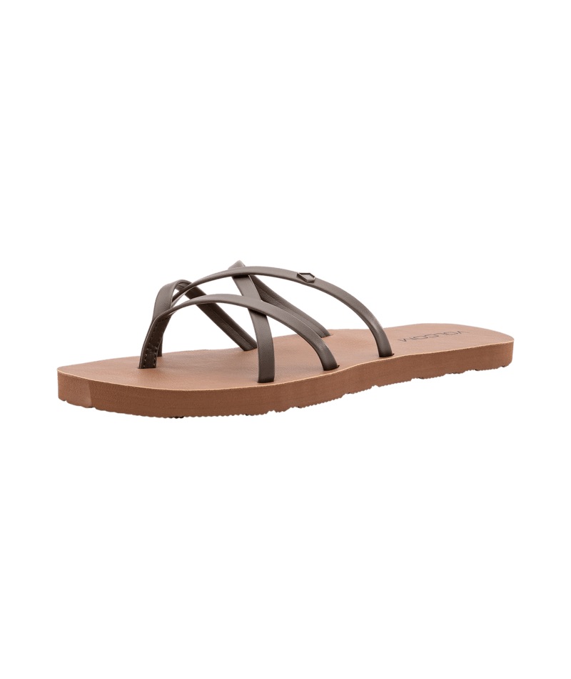 SANDALE VOLCOM NEW SCHOOL II - DARK CLAY