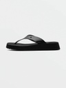 SANDALE VOLCOM NEW SCHOOL II NOIR/NOIR