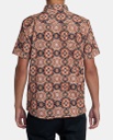 CHEMISE RVCA RVGAZI SHORT SLEEVE - SUNSET