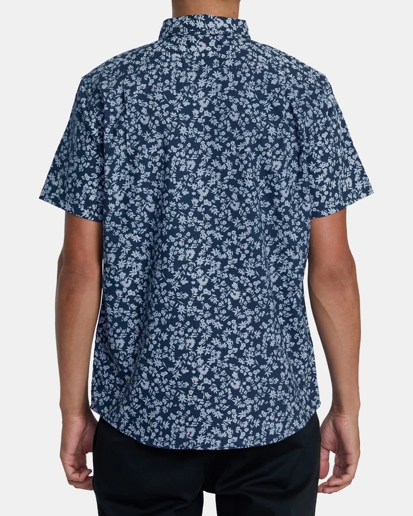 CHEMISE RVCA THAT'LL DO PRINT SHORT SLEEVE - PETROL BLUE