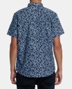 CHEMISE RVCA THAT'LL DO PRINT SHORT SLEEVE - PETROL BLUE