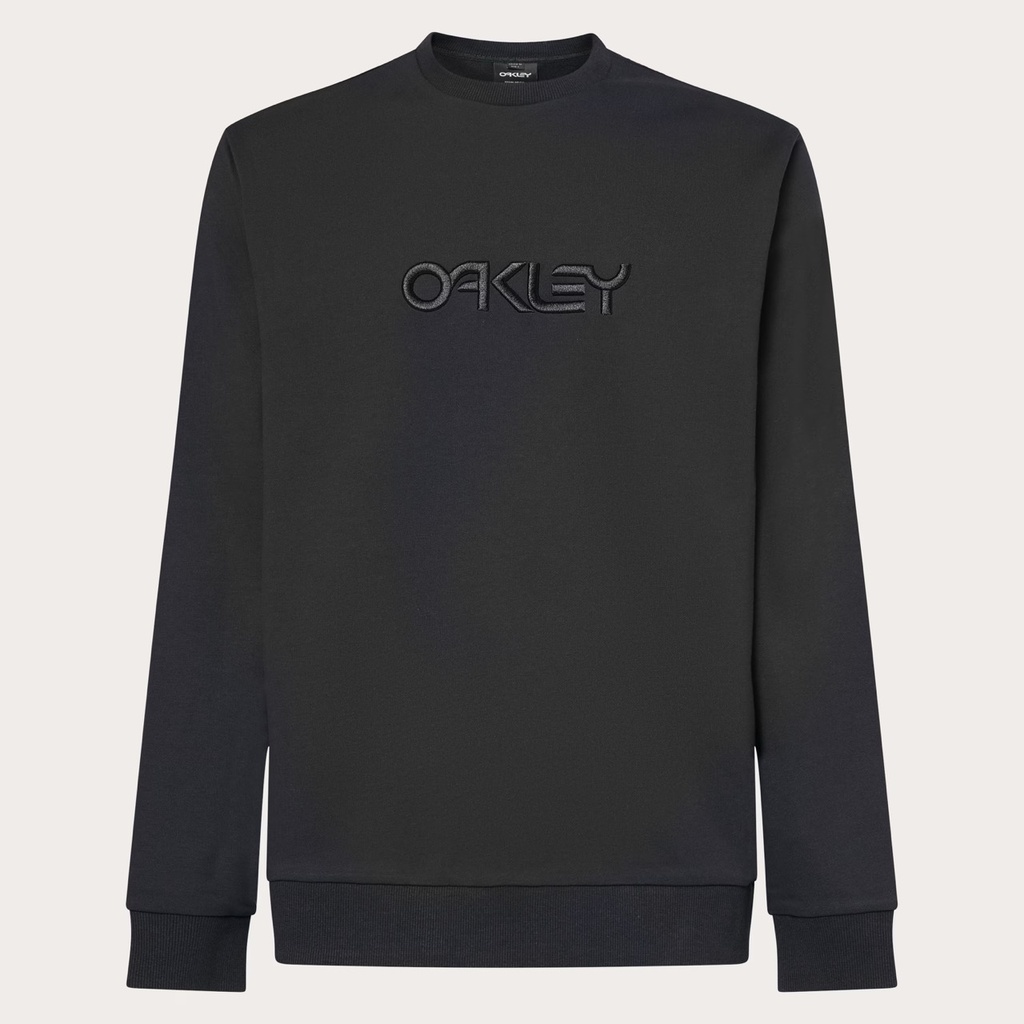 COTON OUATÉ OAKLEY EMBROIDERED B1B CREWNECK - NOIR