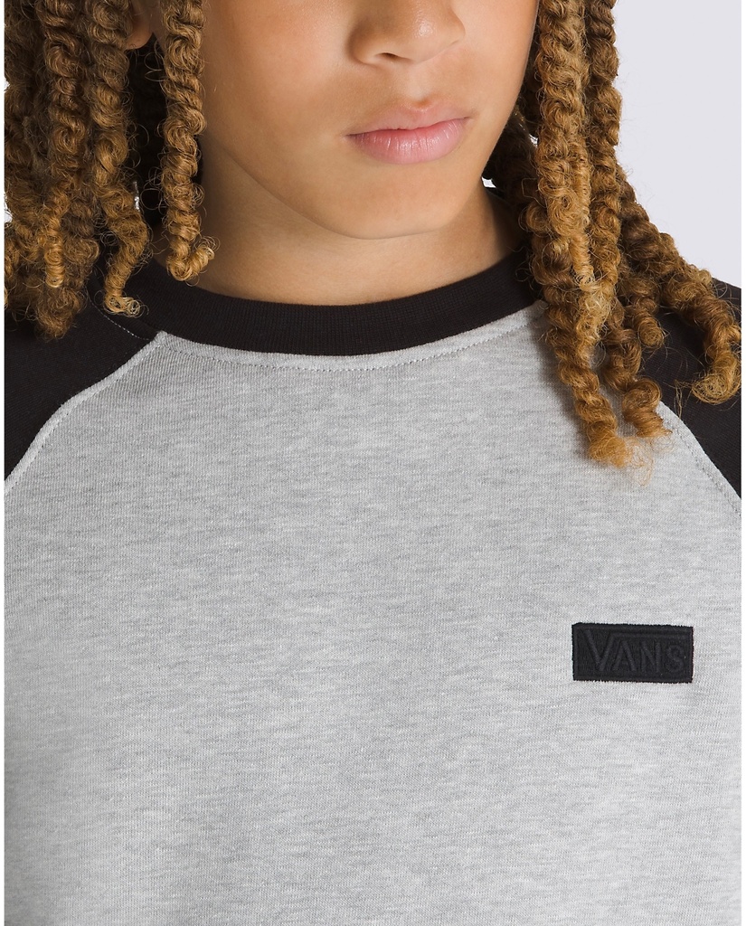 COTON OUATÉ VANS ENFANTS DINO CREWNECK - TRUE BLUE
