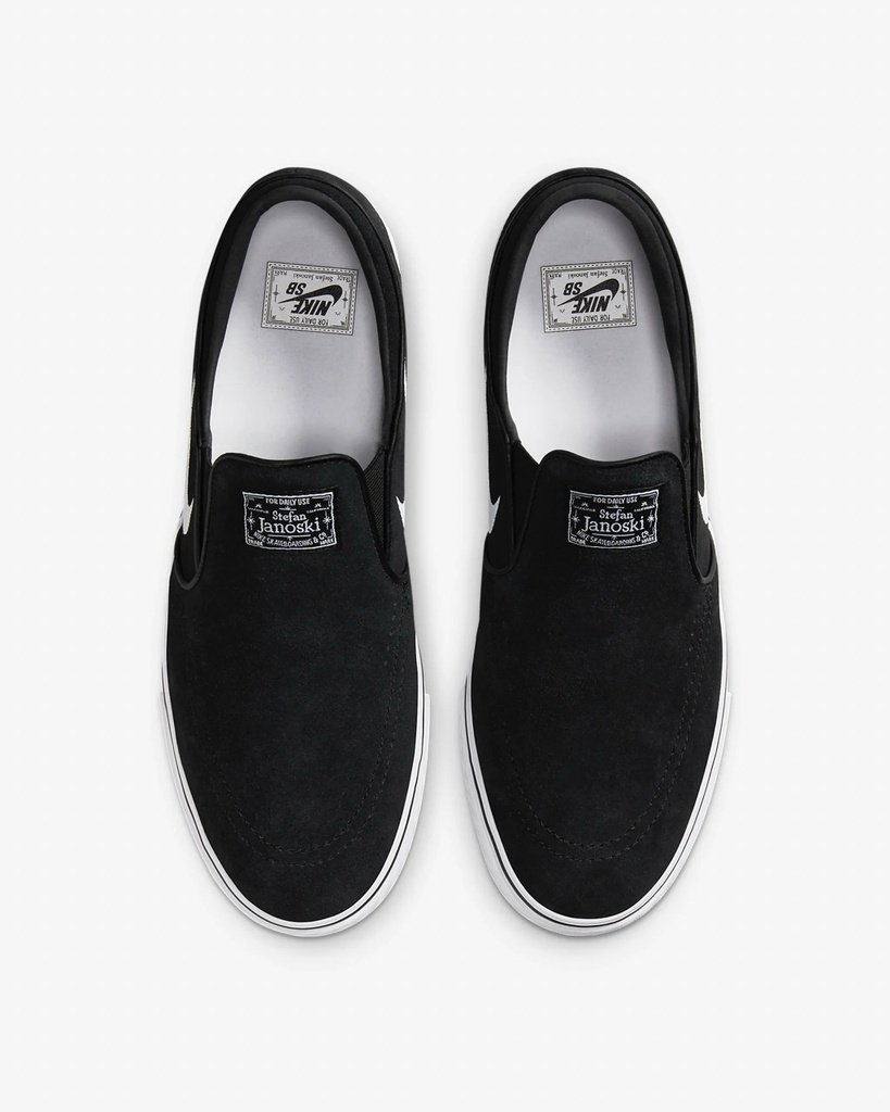 SOULIER NIKE SB JANOSKI+ SLIP - NOIR/BLANC